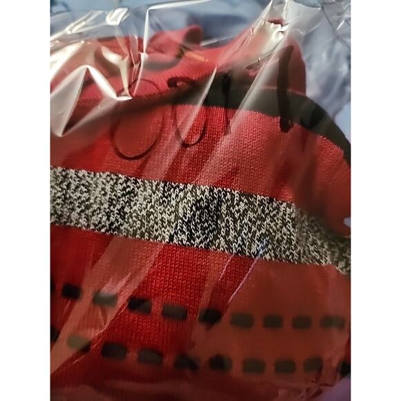 Alfred Dunner Women's Blouse Med Chevron Textured Color block Asymmetrical Hem - Picture 8 of 8